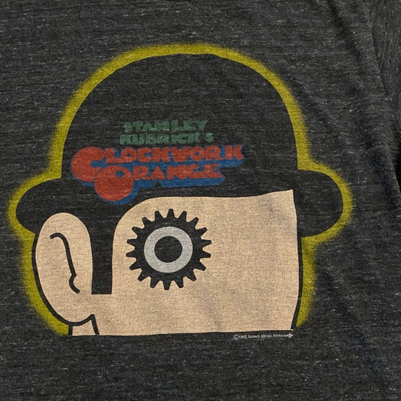 Classic Stanley Kubrick Clockwork Orange T-shirt Mens L - Picture 2 of 4